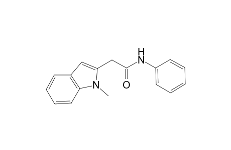 2-(1-Methyl-1H-indol-2-yl)-N-phenylacetamide