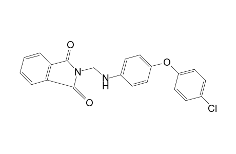 N-{[p-(p-chlorophenoxy)anilino]methyl}phthalimide