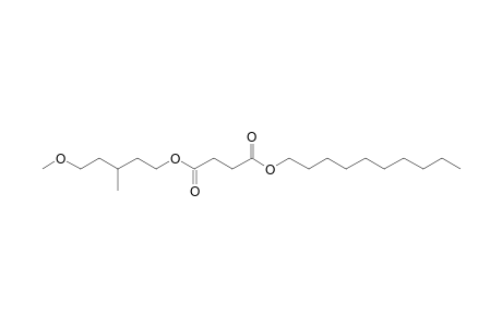 Succinic acid, decyl 5-methoxy-3-methylphenyl ester