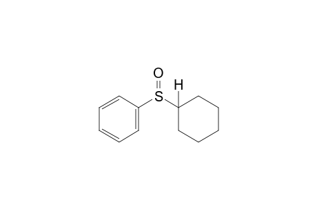 Cyclohexyl phenyl sulfoxide