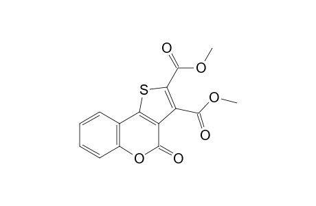 Dimethyl 4-oxo-4H-thieno[3,2-c]chromene-2,3-dicarboxylate