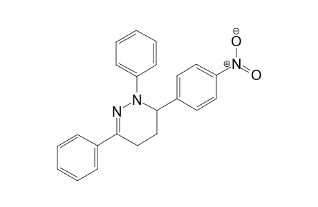 6-(4-nitrophenyl)-1,3-diphenyl-1,4,5,6-tetrahydropyridazine