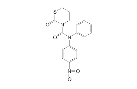 N-(p-nitrophenyl)-2-oxo-N-phenyltetrahydro-2H-1,3-thiazine-3-carboxamide