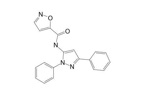 N-Isoxazole-5-carbonyl-1,3-diphenyl-5-amino-1H-pyrazole