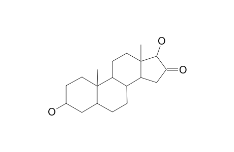 Cyclopenta[a]phenanthren-2-one, perhydro-1,7-dihydroxy-9a,11a-dimethyl-