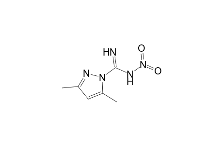 3,5-dimethyl-N-nitropyrazole-1-carboxamidine
