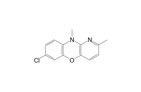 7-chloro-2,10-dimethyl-10H-pyrido[3,2-b][1,4]benzoxazine