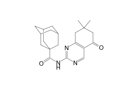 tricyclo[3.3.1.1~3,7~]decane-1-carboxamide, N-(5,6,7,8-tetrahydro-7,7-dimethyl-5-oxo-2-quinazolinyl)-