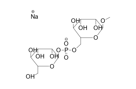 METHYL 6-O-ALPHA-D-MANNOPYRANOSYLPHOSPHO-ALPHA-D-MANNOPYRANOSIDE,SODIUM SALT