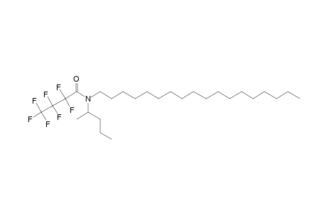 Heptafluorobutyramide, N-(2-pentyl)-N-octadecyl-