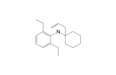 N-(1-Allylcyclohexyl)-2,6-diethylaniline