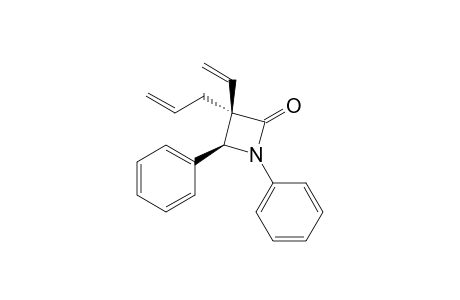 cis-3-Allyl-1,4-diphenyl-3-vinylazetidin-2-one