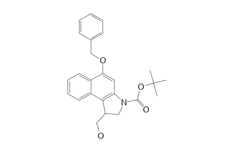 1-(Hydroxymethyl)-5-phenylmethoxy-1,2-dihydrobenzo[E]indole-3-carboxylic acid tert-butyl ester