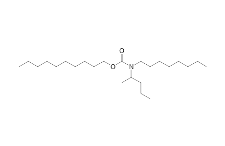 Carbonic acid, monoamide, N-(2-pentyl)-N-octyl-, decyl ester