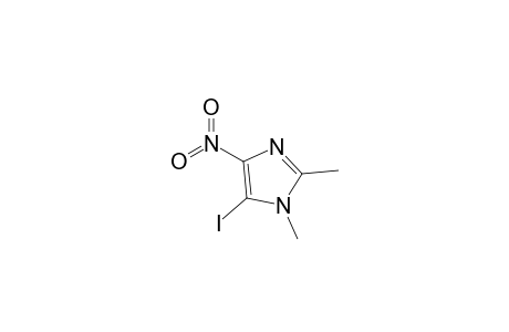 1,2-dimethyl-5-iodo-4-nitroimidazole