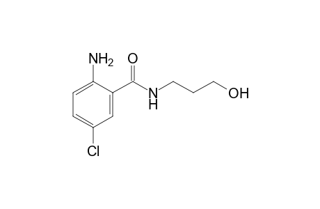 2-amino-5-chloro-N-(3-hydroxypropyl)benzamide