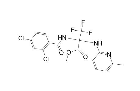 alanine, N-(2,4-dichlorobenzoyl)-3,3,3-trifluoro-2-[(6-methyl-2-pyridinyl)amino]-, methyl ester