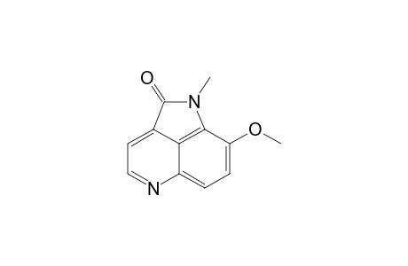 1,2-Dihydro-8-methoxy1-methyl-2-oxopyrrolo[4,3,2-de]quinoline