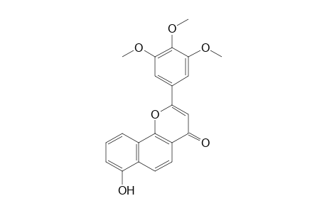 7-hydroxy-2-(3,4,5-trimethoxyphenyl)-4H-naphtho[1,2-b]pyran-4-one