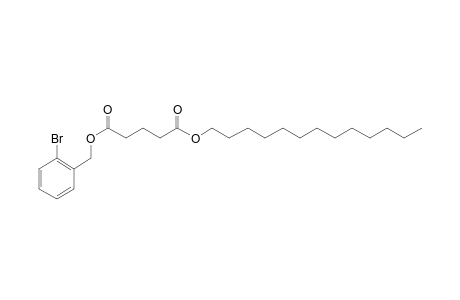 Glutaric acid, 2-bromobenzyl tridecyl ester