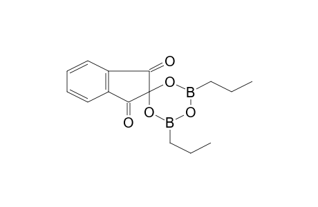 2,4-Dipropylspiro[1,3,5,2,4-trioxadiborinane-6,2'-indane]-1',3'-dione