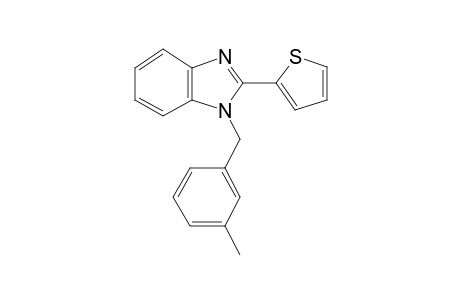 1-(3-Methylbenzyl)-2-(2-thienyl)benzimidazole