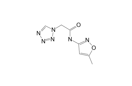 1H-1,2,3,4-Tetrazole-1-acetamide, N-(5-methyl-3-isoxazolyl)-