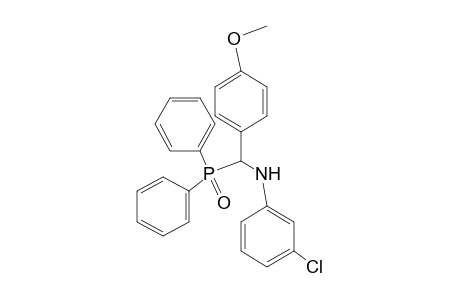 [alpha-(m-Chloroanilino)-p-methoxybenzyl}diphenylphosphine oxide