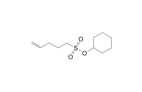 Cyclohexyl Pent-4-ene-1-sulfonate