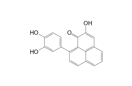 DIHYDROXYANIGORUFONE;2-HYDROXY-9-(3,4-DIHYDROXYPHENYL)-PHENALEN-1-ONE