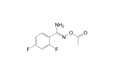 O-acetyl-2,4-difluorobenzamidoxime