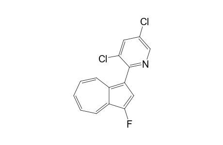 3,5-bis(chloranyl)-2-(3-fluoranylazulen-1-yl)pyridine