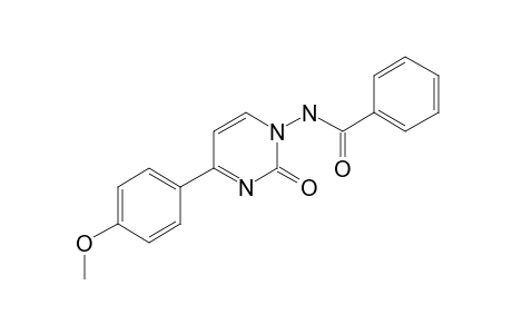 4-(4-Methoxyphenyl)-2-oxo-1-phenacylamino-1,2-dihydropyrimidine