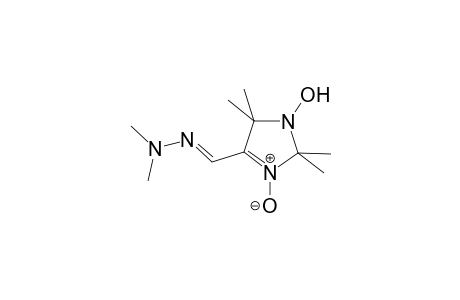 1-Hydroxy-2,2,5,5-tetramethyl-2,5-dihydro-1H-imidazole-4-carbaldehyde dimethylhydrazone 3-oxide