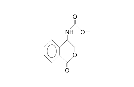 4-METHOXYCARBONYLAMINO-1H-2-BENZOPYRAN-1-ON