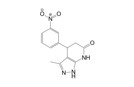 6H-pyrazolo[3,4-b]pyridin-6-one, 1,4,5,7-tetrahydro-3-methyl-4-(3-nitrophenyl)-