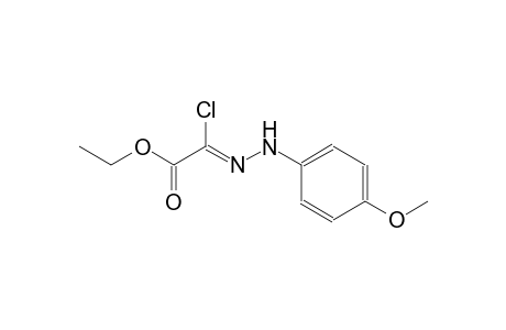 Acetic acid, chloro[(4-methoxyphenyl)hydrazono]-, ethyl ester