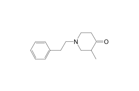 4-Piperidone, 3-methyl-1-phenethyl-