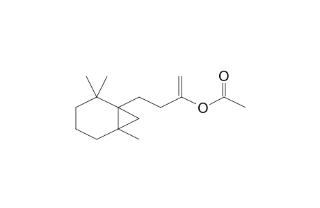 Acetic acid, 1-[2-(2,2,6-trimethyl-bicyclo[4.1.0]hept-1-yl)-ethyl]-vinyl ester