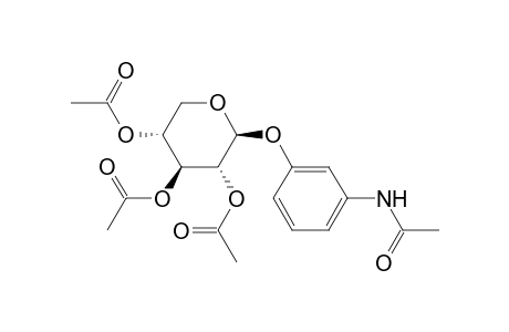 3'-(beta-D-XYLOPYRANOSYLOXY)ACETANILIDE, TRIACETATE