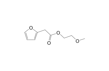 2-methoxyethyl 2-furan-2-ylacetate