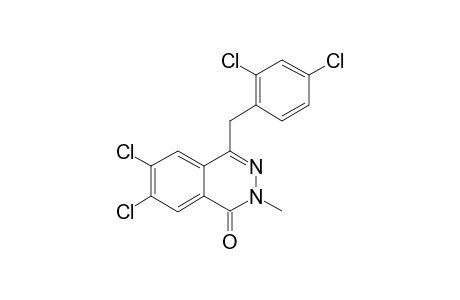 6,7-DICHLORO-4-(2,4-DICHLOROBENZYL)-PHTHALAZIN-1(2H)-ONE