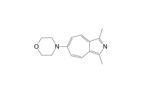 4-(1,3-dimethyl-6-cyclohepta[c]pyrrolyl)morpholine