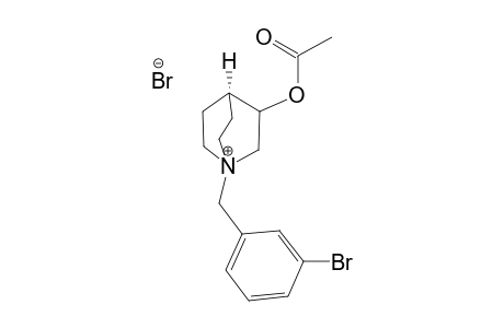 3-ACETOYLOXY-1-(3-BROMOBENZYL)-QUINUCLIDINIUM-BROMIDE