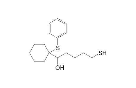 5-HYDROXY-5-[1'-(PHENYLSULFANYL)-CYCLOHEXYL]-1-SULFANYLPENTANE