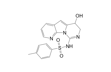 6,7-Dihydro-6-hydroxy-9-tosylaminopyrido[3',2':4,5]pyrrolo[1,2-c]pyrimidine