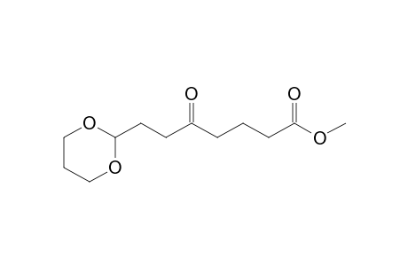 7-(1,3-dioxan-2-yl)-5-keto-enanthic acid methyl ester