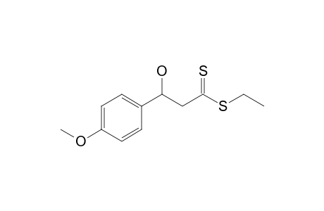 Ethyl 3-(4-methoxyphenyl)-3-hydroxypropanedithioate