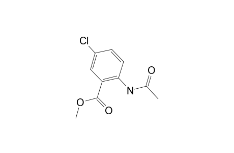 Methyl 2-(acetylamino)-5-chlorobenzoate