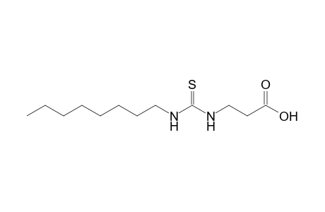 3-(3-Octyl-2-thioureido)propionic acid